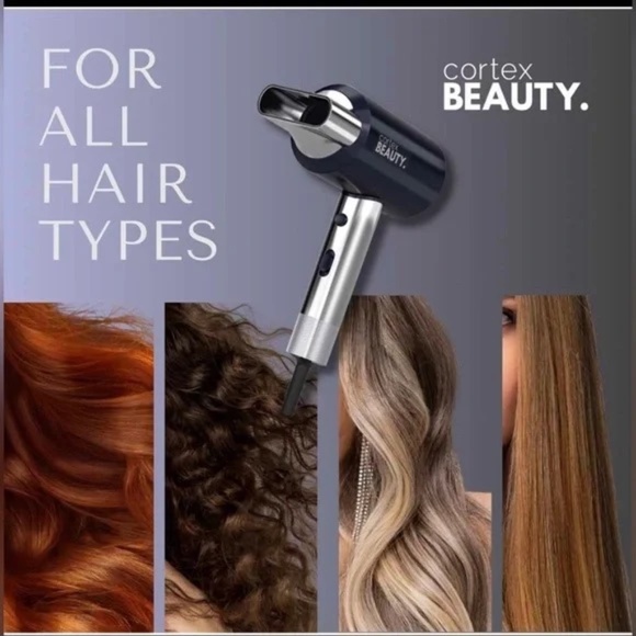 CORTEX BEAUTY HotShot Lightweight Compact Blow Dryer Gray & Silver New MSRP $249 main image 5